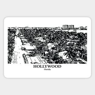 Hollywood - Florida Magnet